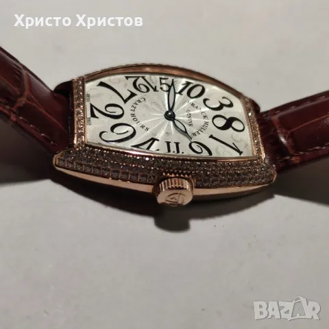 Дамски луксозен часовник FRANCK MULLER Crazy Hours , снимка 2 - Дамски - 47098854