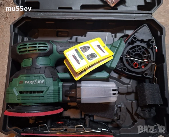 акумулаторна многофункционална шлайф машина 20В Парксайд , снимка 4 - Други инструменти - 50898655