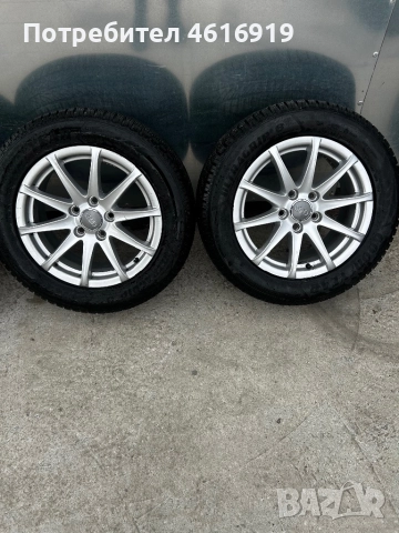 Джанти с гуми 5х112 16цола, снимка 2 - Гуми и джанти - 51983055