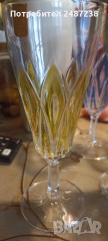 Френски кристален сервиз,6броя