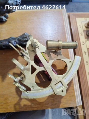 МОРСКИ СЕКСТАНТ , снимка 2 - Антикварни и старинни предмети - 53705572