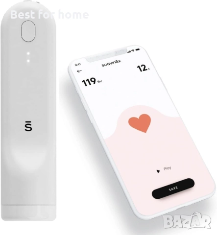 SUAVINEX SMART доплер  за сърдечен ритъм на бебе, съвместим с iPhone, с iOS и Android, снимка 3 - Други - 51874869