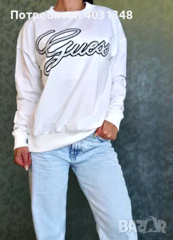 Дамска блуза Guess, снимка 1 - Блузи с дълъг ръкав и пуловери - 47122266