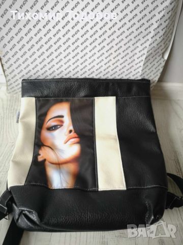 Дамска кожена раница чанта НОВА, снимка 2 - Чанти - 45647267