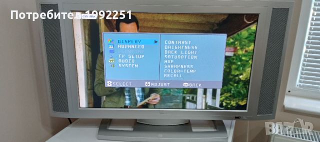 LCD телевизор Video Seven НОМЕР 30. Model LTV27CH. 26инча 66см. Работещ. С дистанционно. Внос от Гер, снимка 10 - Телевизори - 46634484