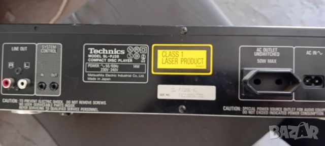 technics cd, снимка 1 - Ресийвъри, усилватели, смесителни пултове - 46583000