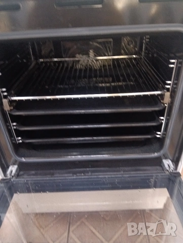 Свободно стояща печка с индукционни котлони Аег Aeg с две години гаранция!, снимка 13 - Печки, фурни - 53881583