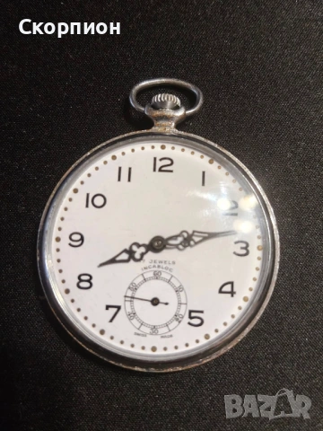 Швейцарски джобен часовник -  Класика в жанра - ПРОМОЦИЯ, снимка 2 - Джобни - 48834410