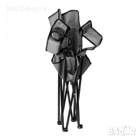 Сгъваем къмпинг стол Muhler, 52x52x82см, снимка 2 - Къмпинг мебели - 50317105