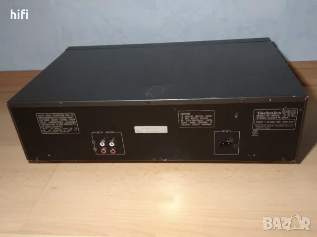 Триглав касетен дек Technics RS-BX606, снимка 6 - Декове - 48409740