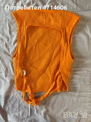 риза Zara с гол гръб, снимка 2 - Тениски - 53272114