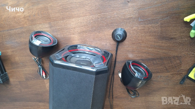 Mултимедийни тонколони Philips SPA5300/10 – 2.1 система, снимка 4 - Тонколони - 53247245