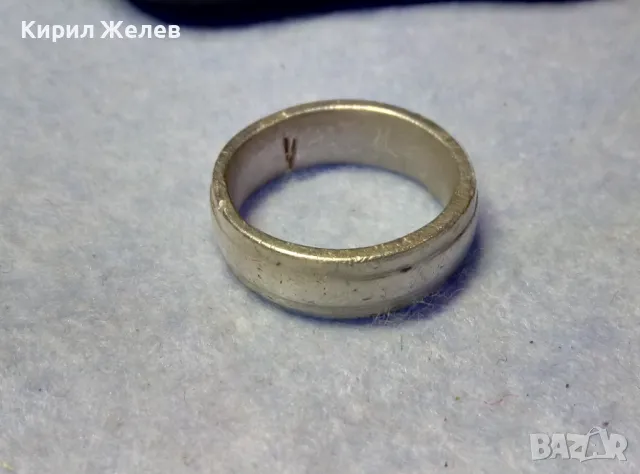 СТИЛНА МАСИВНА СРЕБЪРНА ХАЛКА ПРЪСТЕН МАРКОВО СРЕБРО 925 ПРОБА 48622, снимка 10 - Пръстени - 50354710