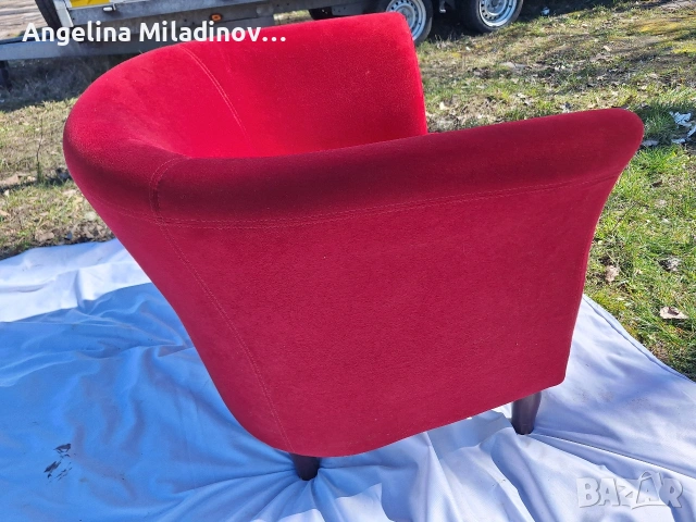 Италианско кресло Hermoso silln , снимка 7 - Дивани и мека мебел - 53830082