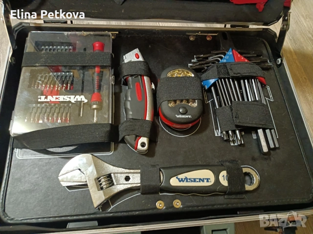 куфар с инструменти Wisent, снимка 4 - Куфари с инструменти - 53043560