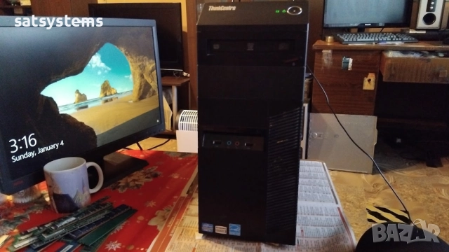 Настолен компютър Lenovo ThinkCentre M82 Intel Core i5-3570, 16GB RAM, 1.0TB HDD