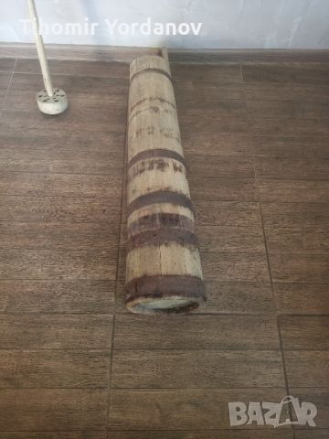 Стара дървена буталка за масло., снимка 6 - Антикварни и старинни предмети - 45681515