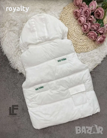 Грейка LFS Basics MustHaves White 9905, снимка 4 - Елеци - 52838031