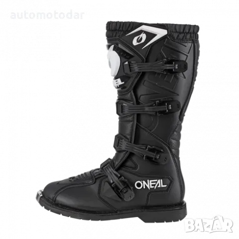 МОТОКРОС БОТУШИ O'NEAL RIDER PRO BOOT BLACK, снимка 2 - Аксесоари и консумативи - 48767483