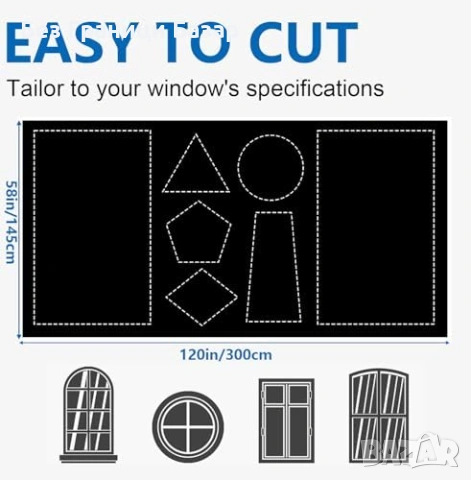 Нова Преносима затъмняваща щора 100% мрак за бебе RV кола спалня стая, снимка 2 - Други стоки за дома - 53679146
