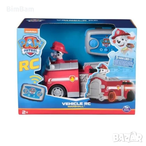 Количка Vehicle RC Marshall / Маршал с дистанционно управление /  Paw Patrol, снимка 1 - Коли, камиони, мотори, писти - 48273056