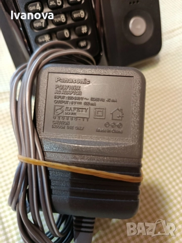 Домашен телефон слушалка“Panasonic“ бТК, снимка 5 - Стационарни телефони и факсове - 51862386