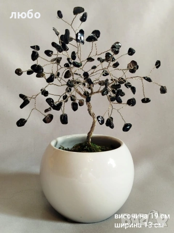 Ръчно изработени дръвчета от тел , снимка 7 - Декорация за дома - 53562724