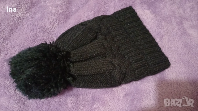 Нова черна шапка, снимка 4 - Шапки - 52427671