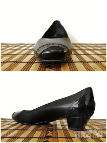 Bally 1851 Grayson Swiss / 37* / дамски обувки естествена кожа и кован гьон / състояние: отлично, снимка 8 - Дамски обувки на ток - 45569962