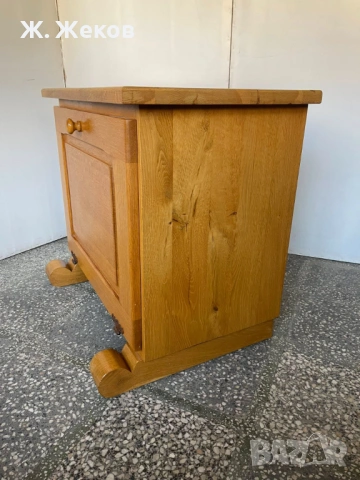 Масивен дъбов шкаф - ретро стил, снимка 3 - Шкафове - 53764061