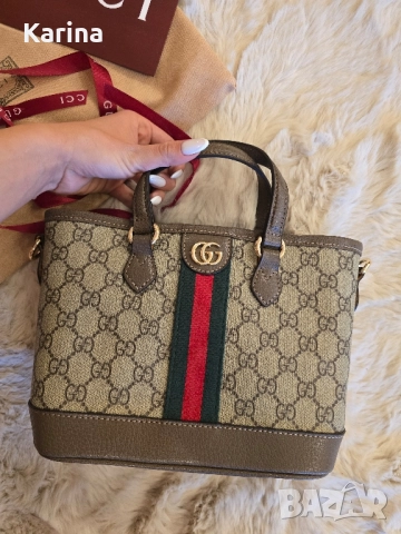 Налична чанта Gucci Ophidia Tote bag, снимка 4 - Чанти - 52243269