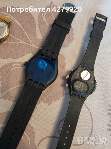 Swatch два броя , снимка 3 - Мъжки - 52886354
