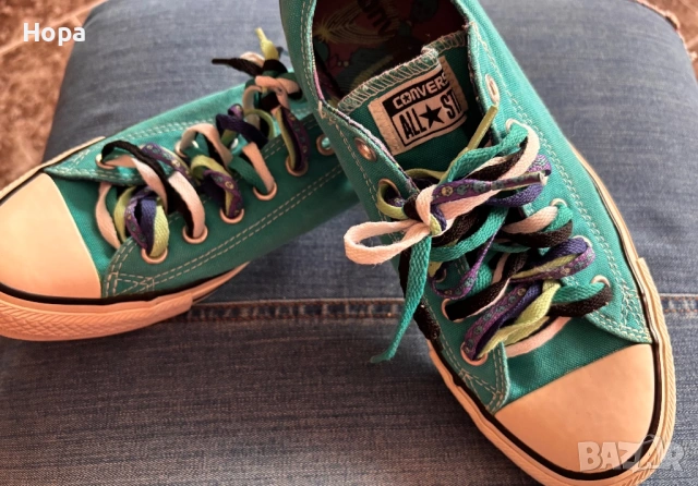 Кецове Конверс, снимка 2 - Кецове - 54276619