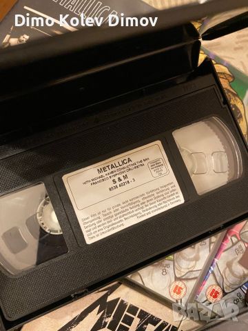 Metallica VHS HiFi колекция. 100% Видео Касети Оригинали., снимка 4 - Други музикални жанрове - 45386848