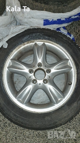 Оригинални джанти от w209 16 цола, снимка 5 - Гуми и джанти - 53447230