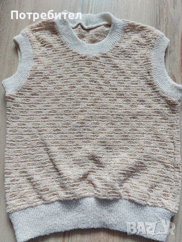 Детски пуловер без ръкави 104-110