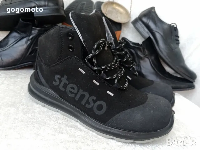Работни обувки STENSO, N- 41 - 42, JETT BLACK ANKLE MF S3, снимка 5 - Други - 50153581