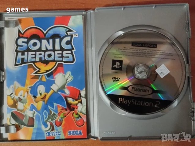 Sonic Heroes за PlayStation 2, снимка 3 - Игри за PlayStation - 47044637