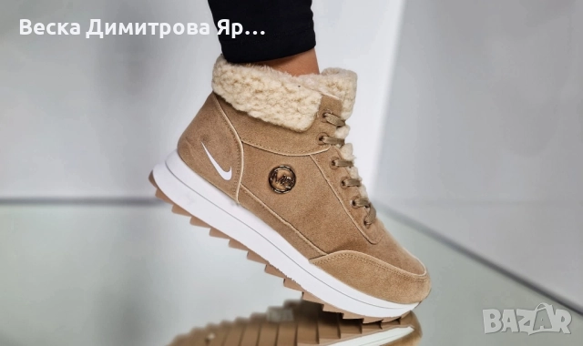Дамски обувки с топла дебела вата , снимка 8 - Дамски боти - 52115187