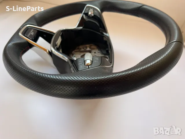 Оригинален с перфорирана кожа Мулти волан Skoda Monte Carlo Skoda Шкода Monte Carlo Монте Карло , снимка 6 - Части - 49463585