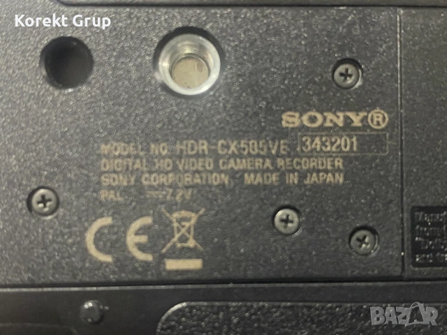 Продавам камера SONY МОДЕЛ HDR-CX505VE, снимка 5 - Камери - 53490002