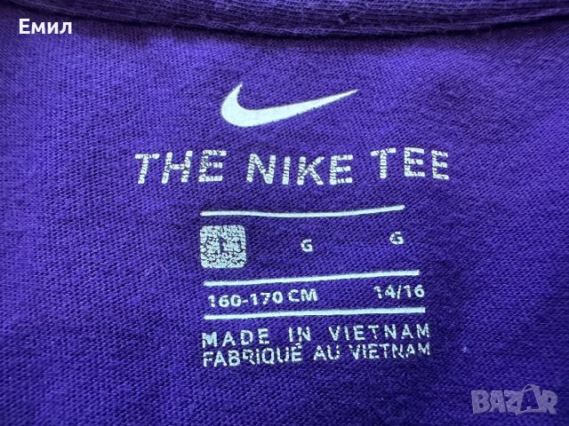 Тениска Nike x LA Lakers, Размер S, снимка 4 - Тениски - 45991358