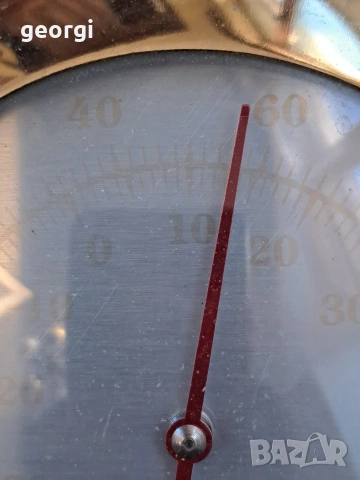 голям стенен термометър часовник 32/3, снимка 3 - Други стоки за дома - 53147308
