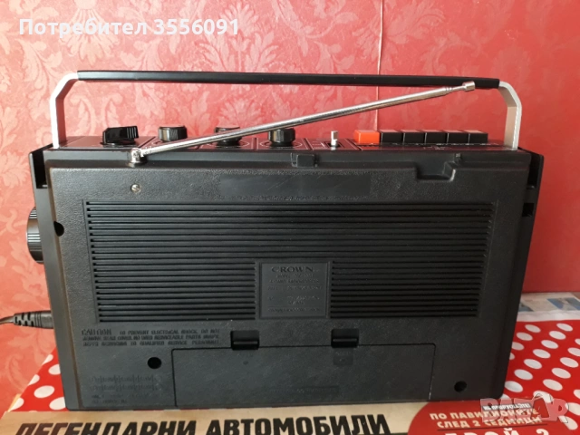    CROWN CRC-730F, снимка 10 - Радиокасетофони, транзистори - 53920066