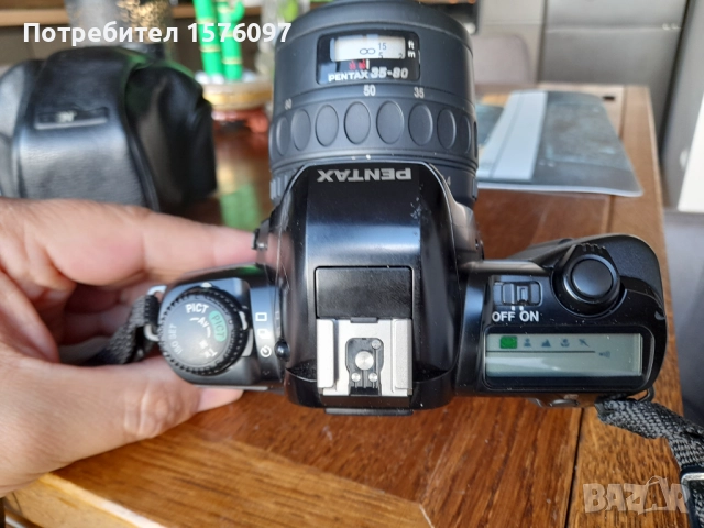 Фотоапарат Pentax MZ-10 (ZX-10) и АФ обектив Pentax 35-80mm f4-5.6, снимка 5 - Фотоапарати - 52444065