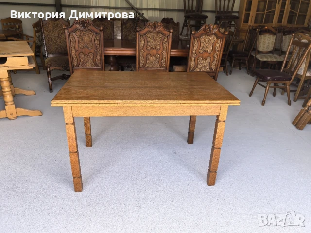 Разтегателна трапезна маса , снимка 5 - Маси - 50508829