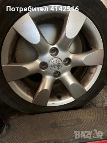 Джанти за Пежо 4 108 16, снимка 5 - Гуми и джанти - 52793872