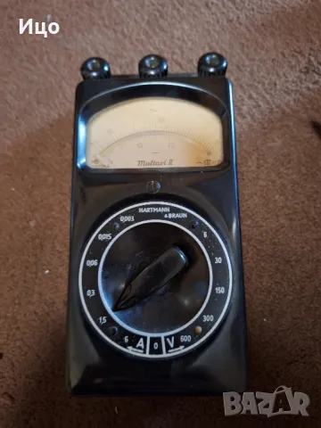 Амперметър Hatmann & braun, снимка 3 - Друго - 50413951