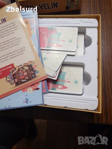 Настолна игра Travelin - английска версия