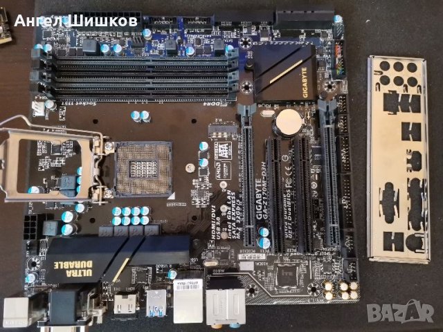 Дънна платка Z170 Gigabyte GA-Z170M-D3H Socket 1151, снимка 1 - Дънни платки - 46295628